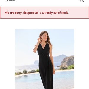 Tommy Bahama Clara Glimmer Wrap Maxi Dress